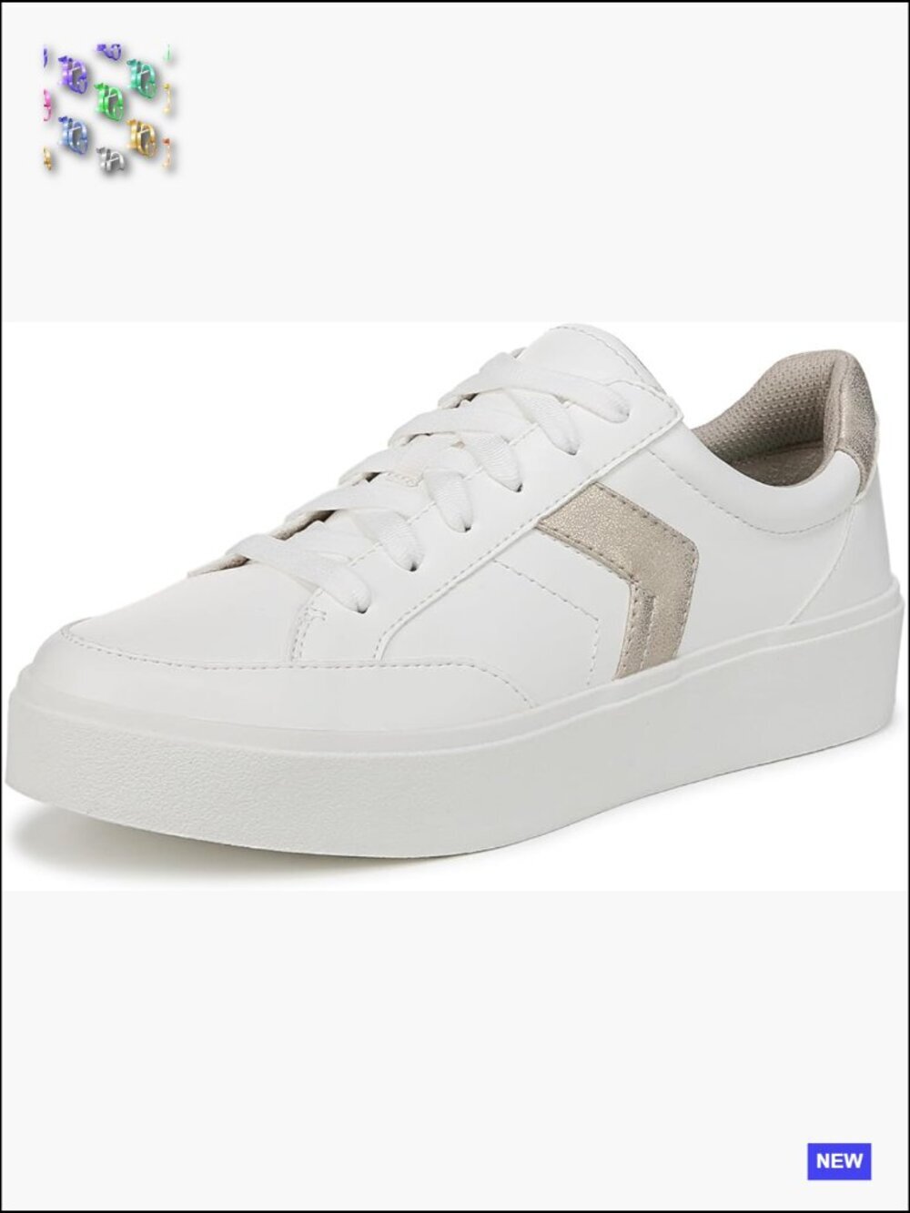 Lace-Up Platform Sneakers Comfortable Lightweight Daily Wear Flexible Sole